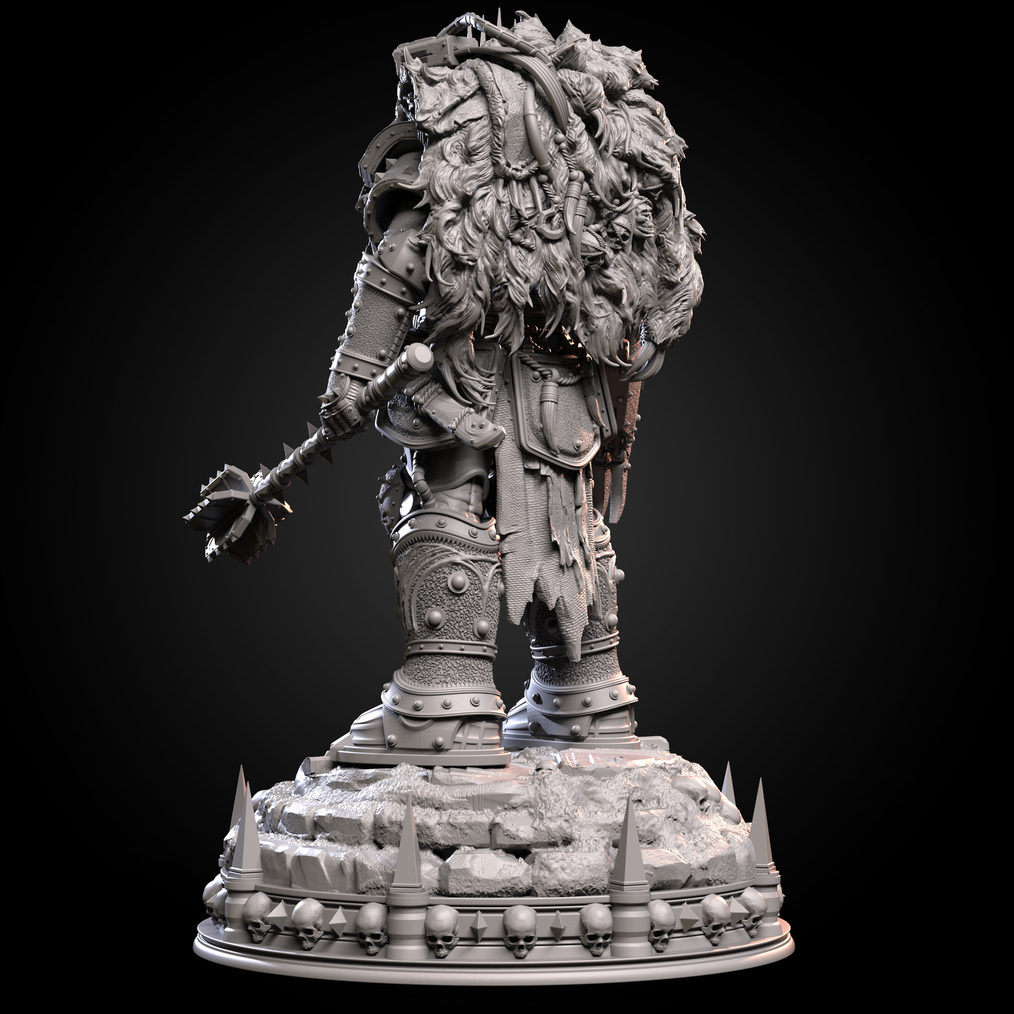 Horus Luprecal Statue