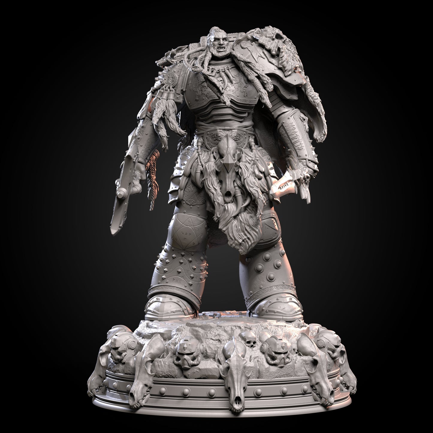 Leman Russ Statue