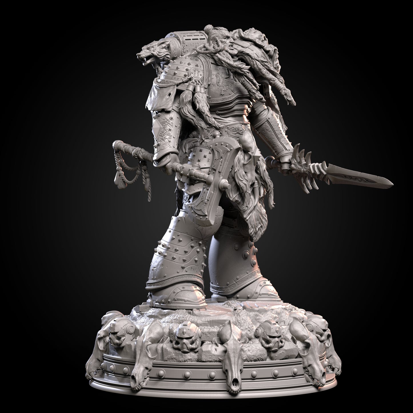 Leman Russ Statue