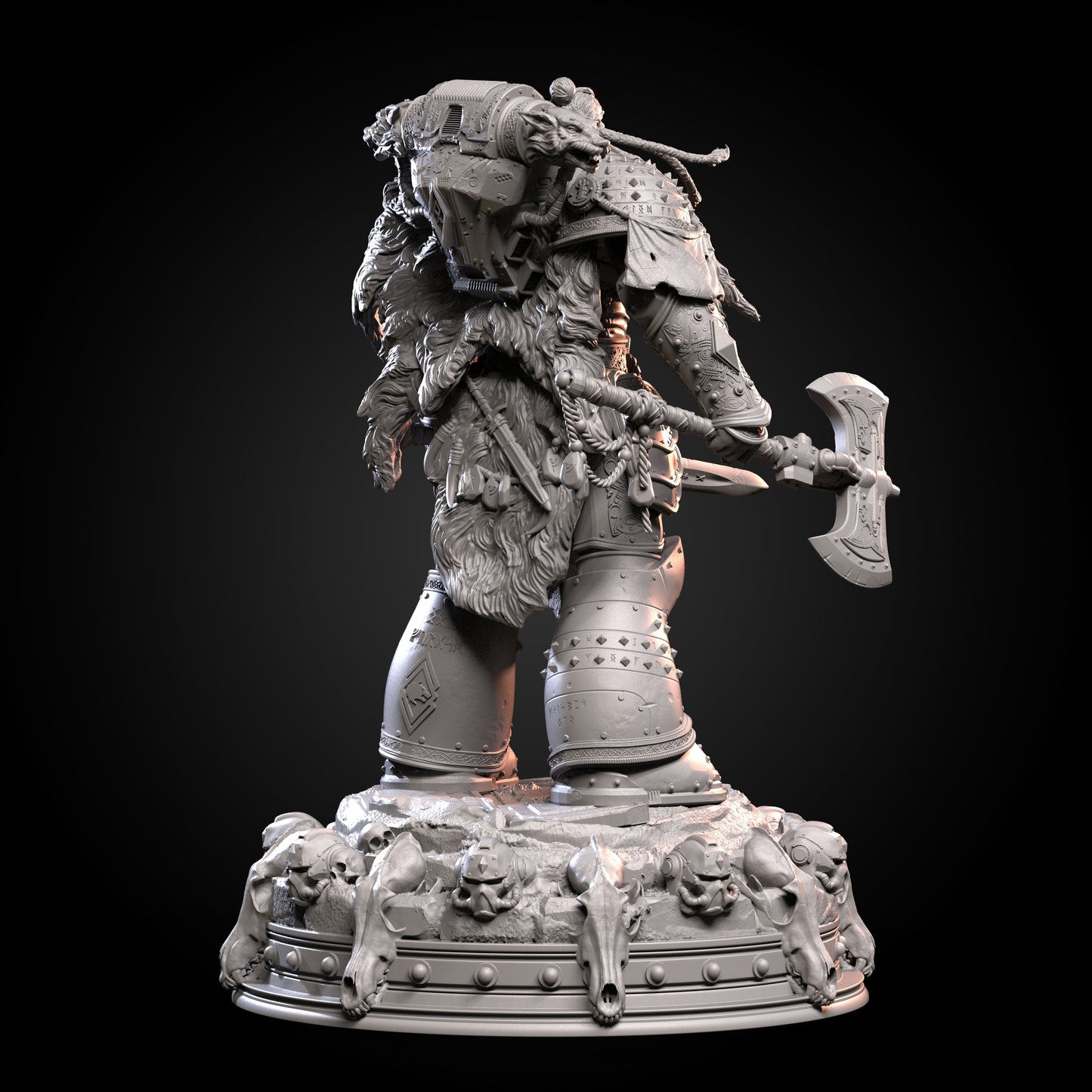 Leman Russ Statue