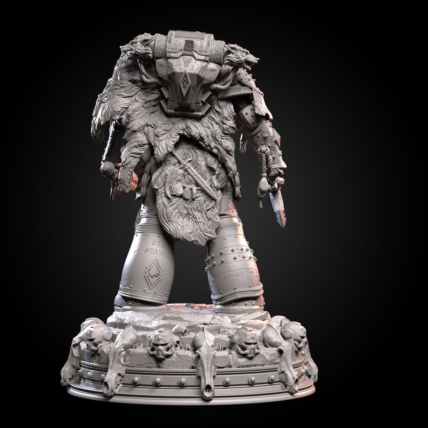 Leman Russ Statue