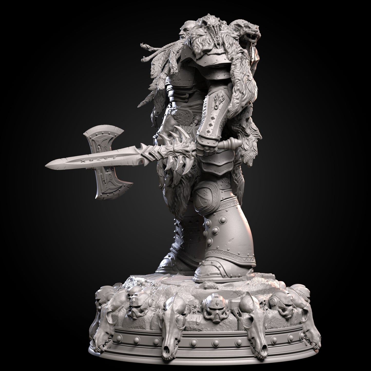 Leman Russ Statue