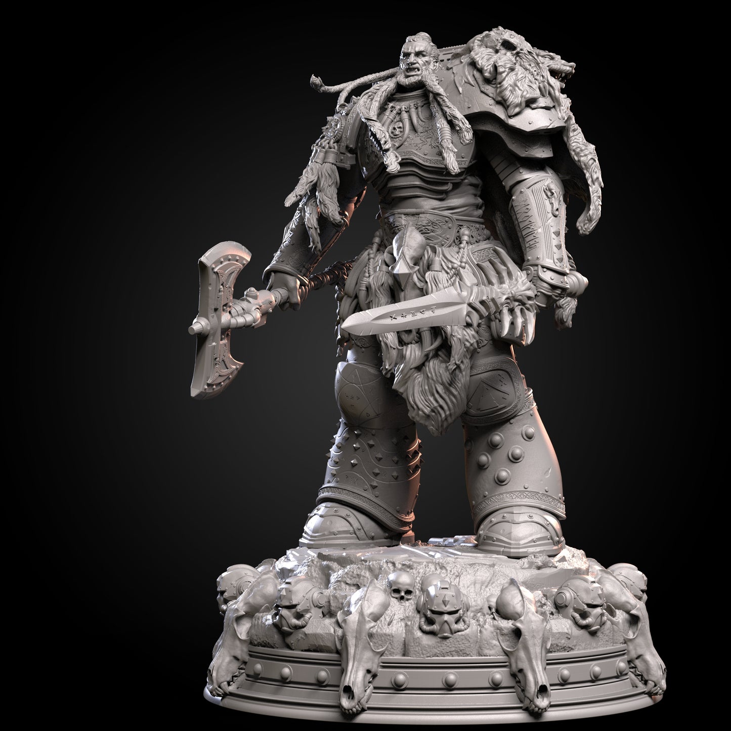 Leman Russ Statue