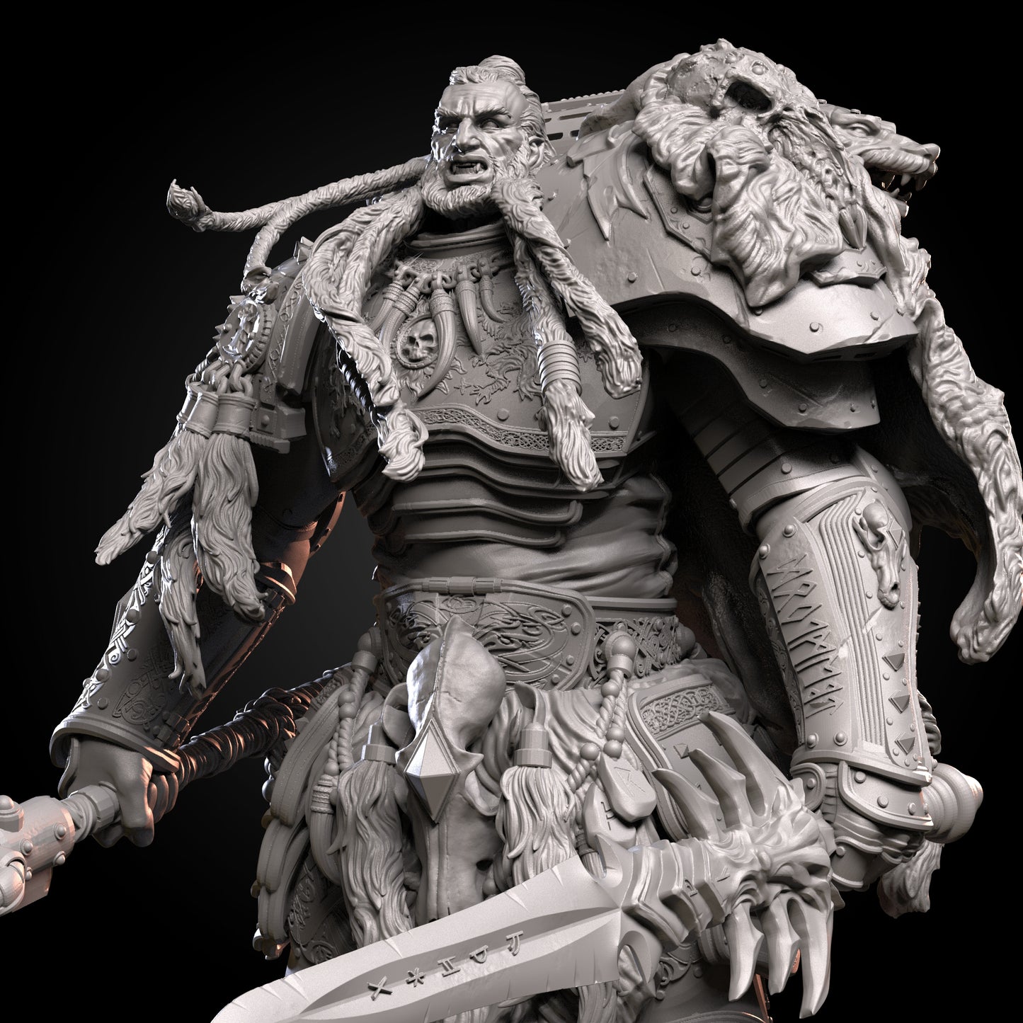 Leman Russ Statue